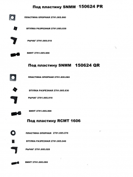 Остнастка для расточного блока КРС 2791